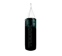 Toorx Sac de boxe Evo en éco-cuir poids 40kg avec 4 chaînes et crochet 130x33cm