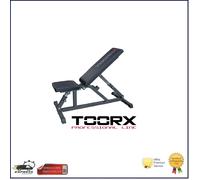 Toorx WBX-85 banc plat inclinable entraînement poids salle de sport portée 32...