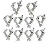 TOOSOAR 10 pièces Truss Clamp Pince de Lumière de Scène,48-51mm,capacité de 100kg,pour éclairage de Scène, Projecteurs, éclairage à Tête Mobile