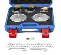 TOOSOAR Kit d'Adaptateurs pour Purgeur de Frein Voiture, 5PCS Adaptateurs Universels pour Purgeur de Frein, Kit d'Adaptateur de Purgeurs de Frein