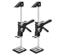 TOOSOAR Leve Meuble, Souleve Meuble Manuel 39CM, Leve Plaque Placo avec Fonction de Réglage Fin, 2 Pièces