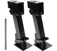 TOOSOAR Stabilisateur Camping Car 2Pcs - Béquille Remorque Réglable avec Poignée, Pliant pour Stationnement Stable jusqu'à 450KG