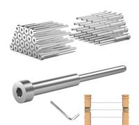 TooTaci Kit de garde-corps invisible de 0,3 cm pour poteau en bois/métal de 10,2 x 10,2 cm, lot de 40 récepteurs invisibles en acier inoxydable 316 et extrémité de goujon pour garde-corps de câble de