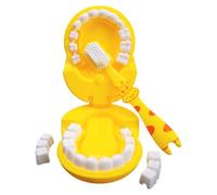 Tooth Brushing Toy, Dentist playsets, Toddler Learning Aid, Giraffe Design, Educational Pretend Tool, Kindergarten roleplays Fun, Crafted from Pp Material