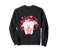 Tooth Dental Hygiene Dentist Valentine Sweatshirt