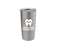 Tooth Fairy Assistant dentiste de l'équipe de soutien Gobelet isotherme en acier inoxydable double paroi