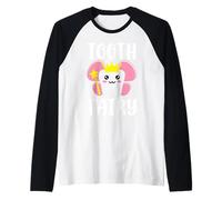 Tooth Fairy Costume de Dentiste Effrayant pour Halloween Manche Raglan