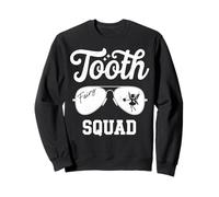 Tooth Fairy Squad Lunettes de Soleil rétro Dentiste hygiéniste Dentaire Sweatshirt