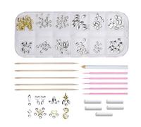 Tooth Gem - Kit d'application de à faire soi-même, décoration de dents élégante avec cristaux de bijoux | Accessoire de mode professionnel pour l'embellissement avec design cosmétique