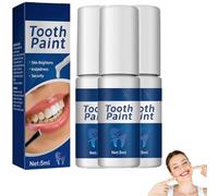 Tooth Paint, Instant Teeth Whitening, Temporary Tooth Whitening Paint, Whitener Painting for Teeth Color Corrector Polish (3pcs)