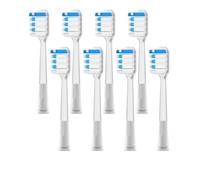 Toothbrush Heads, Compatible with Laifen, LFTB01-S LFTB01-P LFTB01-A | Cushioning-structured spare heads for oscillation-type electric toothbrush handle maintenance(8 blue clean)