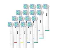 Toothbrush Heads, Compatible with Oral-B Braun, Professional Series | 10PCS Replaceable Brush Heads for XIAOMI T100 Sonic Electric Toothbrush Soft DuPont Caps Bristle(16PCS)
