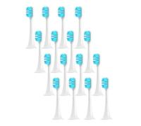 Toothbrush Heads, Compatible with Xiaomi, T500C T700 T300 | Multiple optional pack quantities for sonic electric toothbrush handle daily replacement(Blue-16pcs)