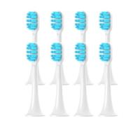 Toothbrush Heads, Compatible with Xiaomi, T500C T700 T300 | Multiple optional pack quantities for sonic electric toothbrush handle daily replacement(Blue-8pcs)