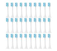 Toothbrush Heads, Compatible with Xiaomi, T500C T700 T300 | Multiple optional pack quantities for sonic electric toothbrush handle daily replacement(Blue-30pcs)