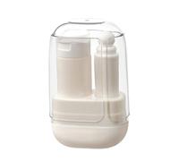 Toothbrush Travel Kit, Space-Saving Travel Toothbrushes, Ergonomic, PP, ABS, Multifunctional Foldable Cup Holder, Toiletries, Business Trip, Daily Backpack Pocket for Men And Women, 7.65x5.2x12.5cm