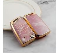 toothgeneric Coque de Protection pour clé de Voiture en TPU pour Golf 5 GTI 7 Polo Golf 8 7 5 6 Mk6 7 R 7 GTD Mk7 Mk4 Mk5 Protecteur DE Cas DE CLÉ DE Voiture