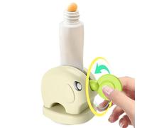 Toothpaste Squeezer, Tube Roller Wringer, Elephant Design Manual Cream Extractor with Handles, Reusable Holder Pump Stand for Dispenser, Space-Saving Bathroom Tool