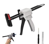 Toothpaste Tube Glue Gun, Pistolet de colle de tube de dentifrice, 704 Distributeur universel de colle, Machine de pressage de tube, Pistolet à colle manuel pour dentifrice, crème, adhésif