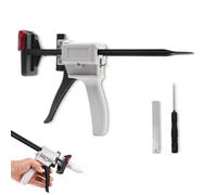 Toothpaste Tube Glue Gun, Toothpaste Tube Glue Squeezer Dispensergun With Trigger Handle, Silicone Manual Glues Gun, Adjustable Push Rod, Versatile Use (1Set)