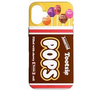 Tootsie Roll Pops Vintage Wrapper Ad with Illustration Candy Coque pour iPhone 16 Plus