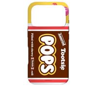 Tootsie Roll Pops Vintage Wrapper Ad with Illustration Candy Coque pour iPhone 17 Pro