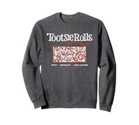 Tootsie Roll Tasty Chocolaty Long Lasting Vintage Ad Candy Sweatshirt