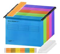 TooWood Dossier suspendu vertical A4 en PP, entraxe 330 mm, divers coloris (20)