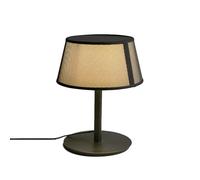 TOOY lampe de table LILLY 558.31 (Beige avec maille noire - verre et métal)