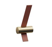 TOOY lampe murale applique NASTRO 563.41 (Terre cuite / Laiton brossé - Aluminium et métal)