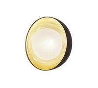 TOOY lampe murale applique ou plafond plafonnier MUSE 554.72 (Laiton brossé - verre et métal)