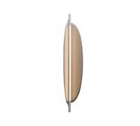 TOOY lampe murale applique THULA 562.43 (Cuir beige et beige - Cuir et aluminium)