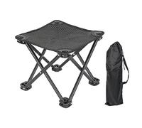 TOOYFUL Tabouret de Camping, Tabouret Pliant Portable, Chaise Pliable Léger Facile à Transporter, Siège de Pêche pour Voyage Randonnée Trekking Jardin Pique-Nique, avec Sac de Transport