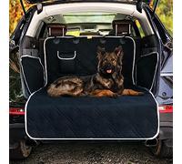 Toozey Couverture de Coffre pour Toutes Les Voitures Universelle avec Protection Latérale Tapis de Protection Robuste pour Chien, Facile à Nettoyer, Noir