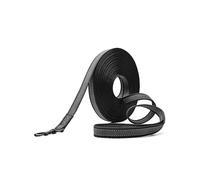 Toozey Lungo Guinzaglio per Cani Piccoli e Medi con Gomma Antiscivolo e Strisce Riflettenti, 5m 10m Lunghina Cane Addestramento in Nylon Morbido e Resistente, 10m x 2,0cm