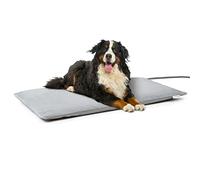 Toozey Tapis Chauffant Chien Chat Extérieur avec Housse Imperméable, Tube Anti-Morsure, Contrôle Automatique de la Température pour Nouveau-Né, Enceinte, Vieux, Articulations Blessés Animaux, 70x40cm