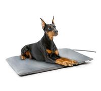 Toozey Tapis Chauffant Chien Chat Extérieur avec Housse Imperméable, Tube Anti-Morsure, Contrôle Automatique de la Température pour Nouveau-Né, Enceinte, Vieux, Articulations Blessés Animaux, 90x60cm