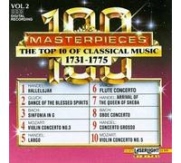 Top 10 of Classical Music 1731-1775 2 by One Hundred Masterpieces (2001-08-02)