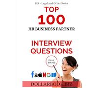 Top 100 HR Business Partner Interview questions: Fully Solved!