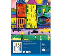 TOP-2000 400079859 CREATINIO Lot de 10 cahiers de coloriage Format A3 120 g/m² Blanc