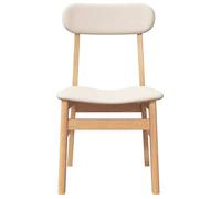 ""TOP 2026"" Chaises à manger coussins 2 pcs - 2 PLACES - Meuble de cuisine - bois massif caoutchouc - 47x47x81.5 cm ccc1740