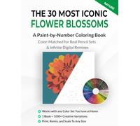TOP 30 Most Iconic Flower Blossoms Coloring Book