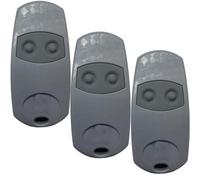 TOP-432EE Télécommande 433,92 MHz pour portail et porte de garage compatible avec Top432NA/432/432EV/432A/432M/432S T432/CAME 432433,92 MHz (Argent)