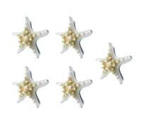 Top 5 Pcs/Lots Artisanat Pain Blanc Coquille De Mer Étoile De Mer, Artisanat Décoratif À La Maison De Mode