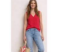 Street One Haut avec Bande Crochet-Tape Salsa Red 46