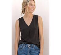 Street One Top avec Ruban Crochet-Tape Espresso Brown 34