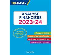 Top actuel Analyse financière 2023 - 2024 - Gilles Meyer - Hachette Education - Poche - Etude