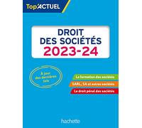 Top actuel Droit des sociétés 2023 - 2024