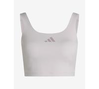 Adidas Débardeur brassière Optime Workout Twist Dames, Soutien léger, Ice Purple, XL