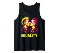 Top arc-en-ciel gay punk égalité Débardeur